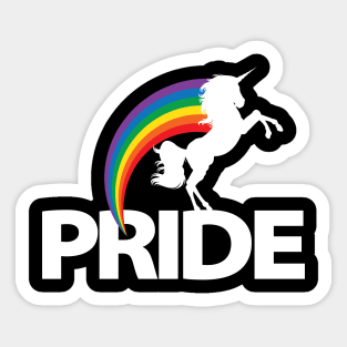 Awesome Pride Unicorn Sticker